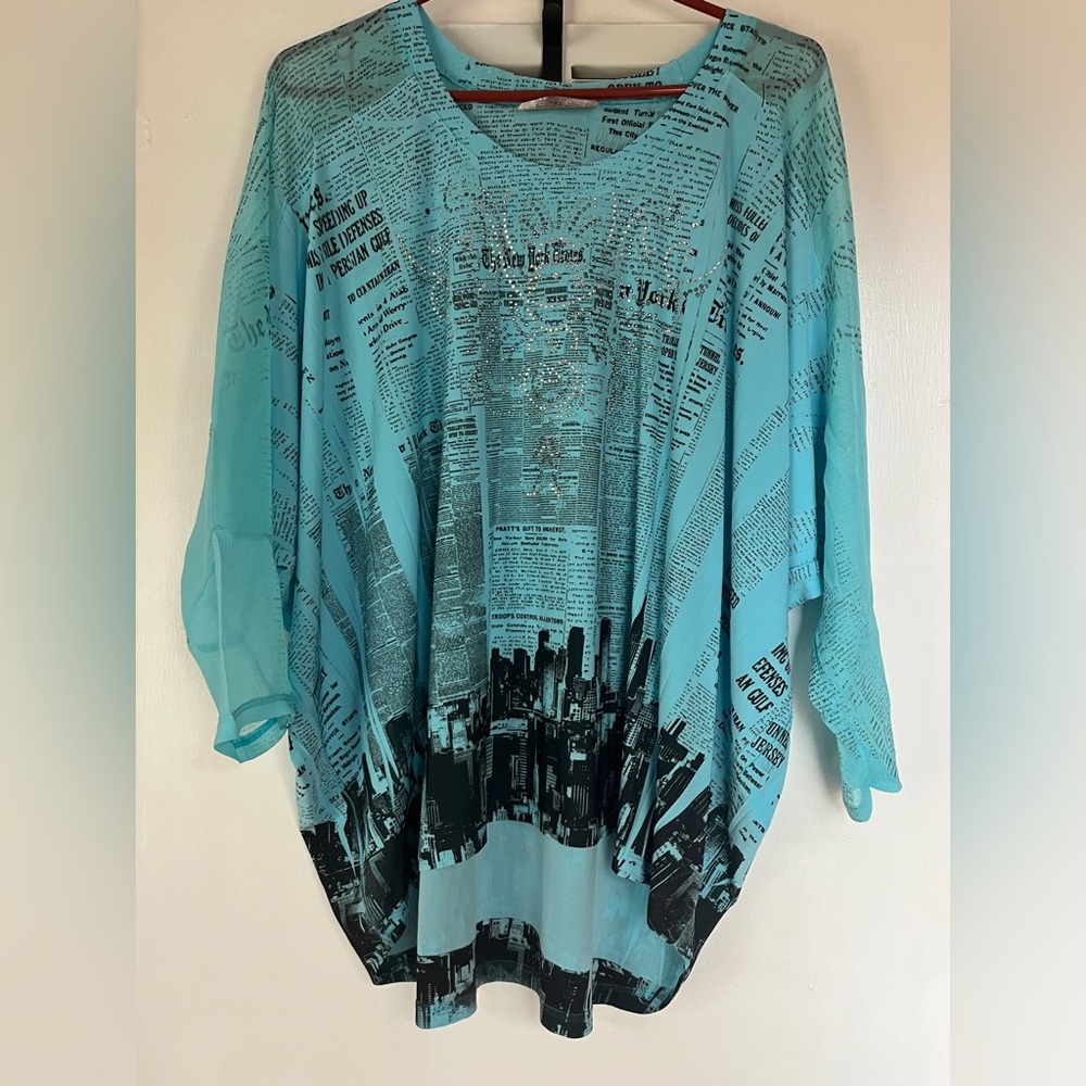 Newsprint Top